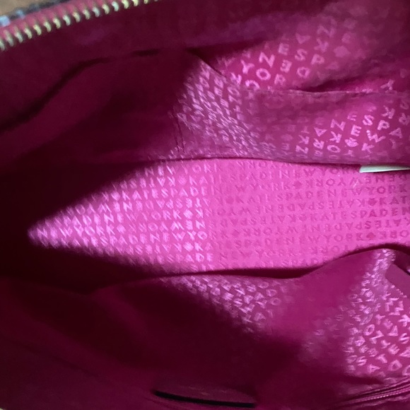 Kate Spade Hot Pink Satchel with wallet - Picture 8 of 12